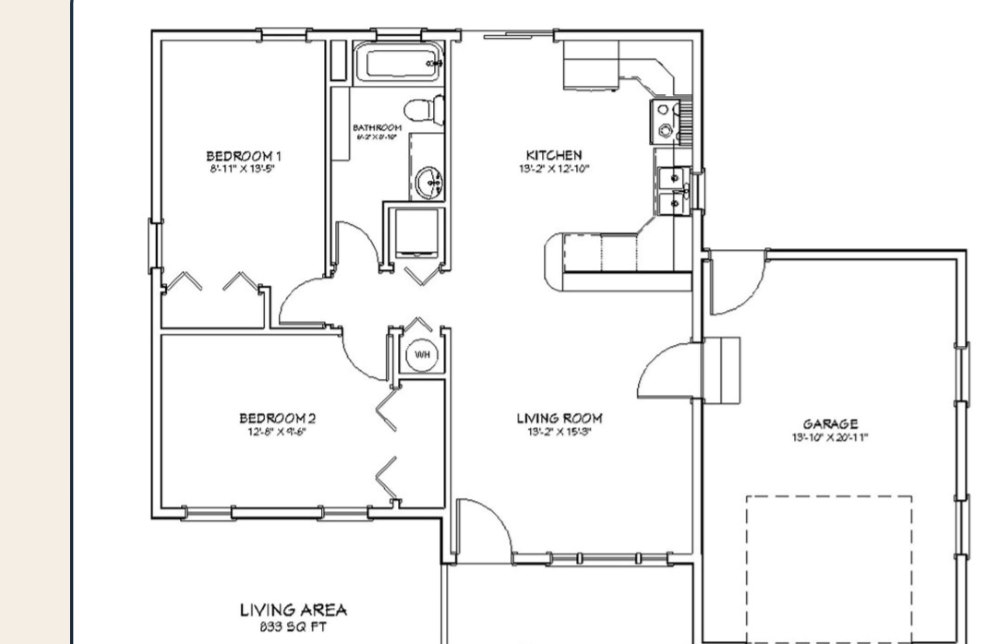Floor Plan - Working Set, UniqHaus
