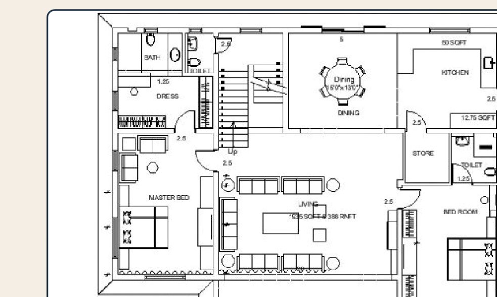 2D Drawings - Working Set, UniqHaus